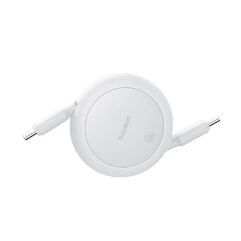 کابل فست شارژ جمع شونده Baseus Free2Pull Mini Type-C To Type-C 60W